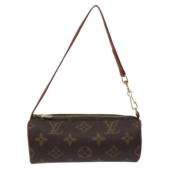 LOUIS VUITTON Monogram Papillon Pouch LV Auth - Picture 1 of 15